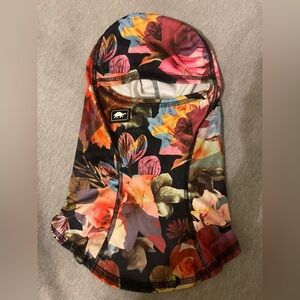Turtle Fur Floral Balaclava